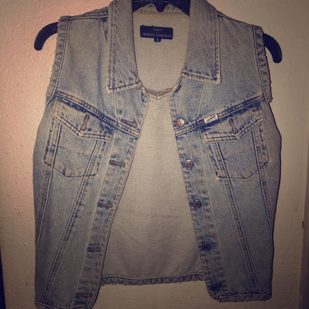Denim vest